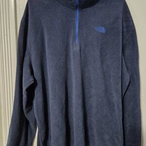Men’s The North Face Polartec 1/4 Zip Dark blue Size XXL